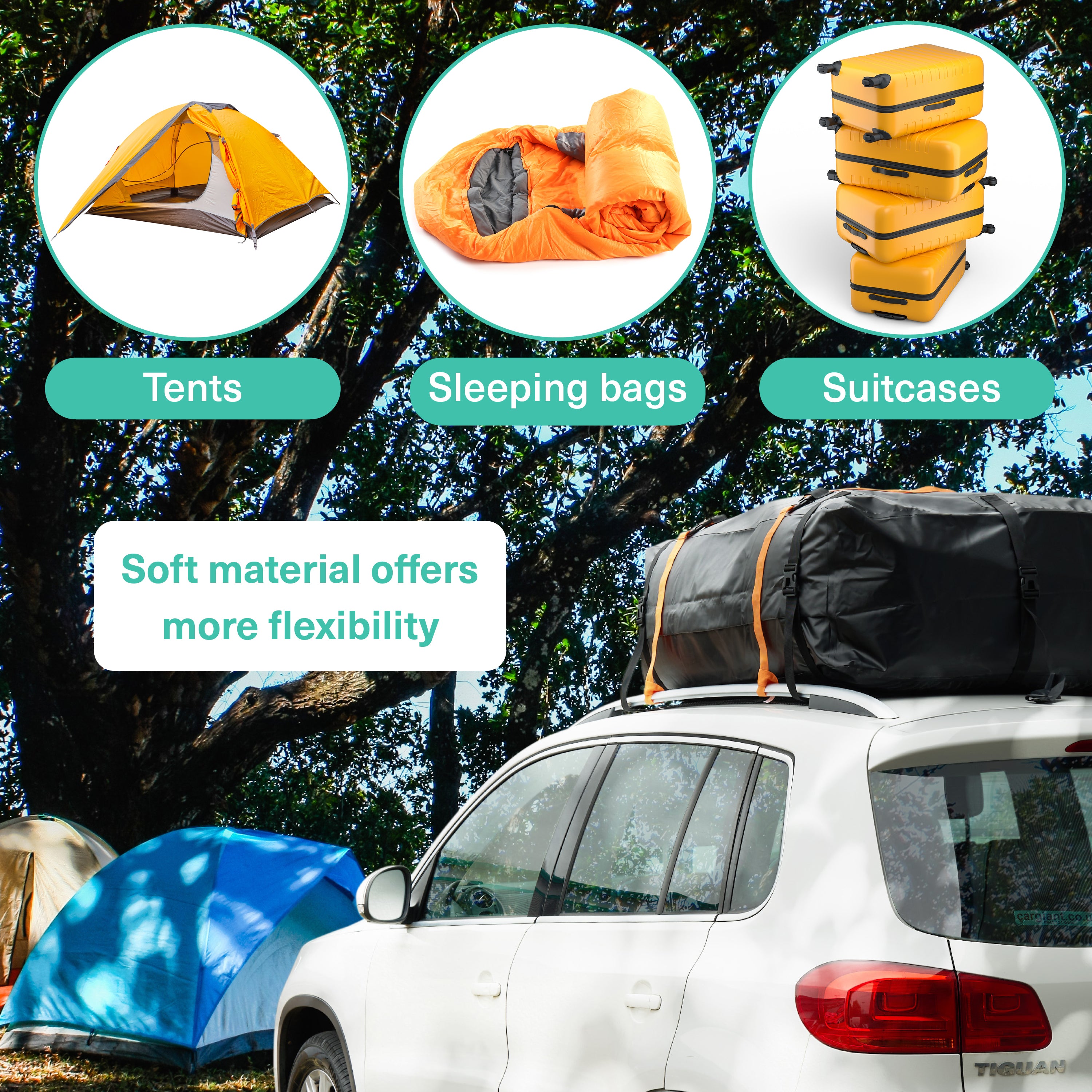 Waterproof Car Roof Bag Bramble